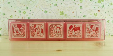 【震撼精品百貨】Micky Mouse_米奇/米妮 ~印章-粉