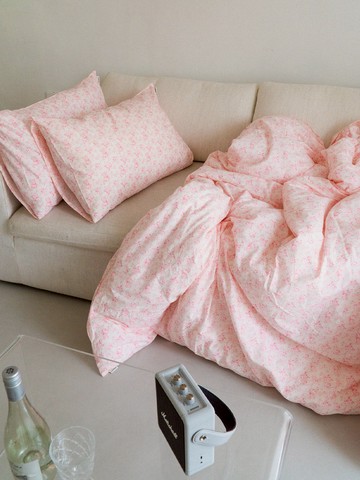 Poem Flower Duvet Cover Set (SS / Q / K)