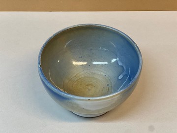 天青陶碗