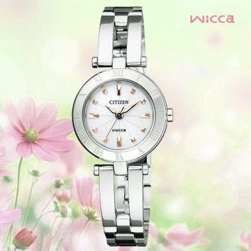 CITIZEN 星辰 Wicca 公主系列 太陽能 精緻日系 女錶 送禮 禮物 推薦 15-1572-01