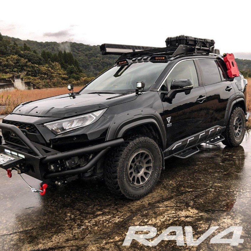 RAV4 50系 PHV カスタム パーツ サイドステップ ランニングボード