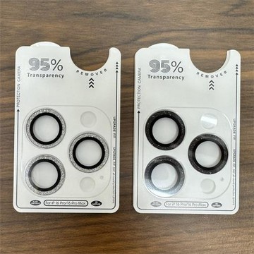 適用iPhone16promax閃粉鷹眼鏡頭膜防爆AR增透15后置攝像頭保護貼