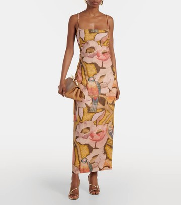 SIR Talulah floral linen maxi dress