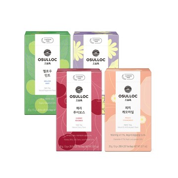 [Non-caffeine] OSULLOC Herbal Tea 20ea