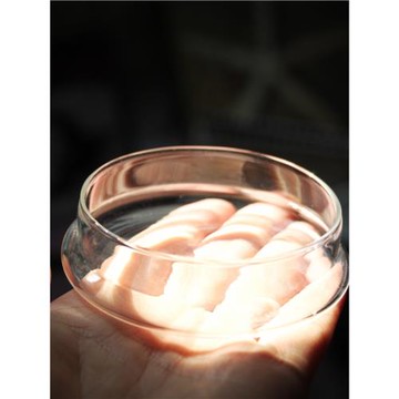 高硼硅耐熱水杯蓋 耐高溫玻璃蓋 馬克杯玻璃杯蓋子提手防塵茶壺蓋