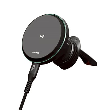 ONPRO MagCar 車用磁吸式無線充電器 15W 63.5 x 63.5 x 35.3cm 70g  4715219534821  Black