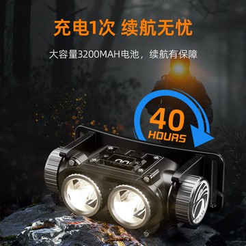??可開發票??免運 強光頭燈 變焦頭燈 頭戴式頭燈 充電頭燈 探照頭燈鷹隼夜釣頭燈超長續航頭燈強光超亮充電釣魚專用頭戴式正品