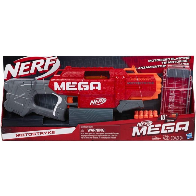 ナーフ Nerf メガ モトストライク 電動ブラスター 10個のNERF