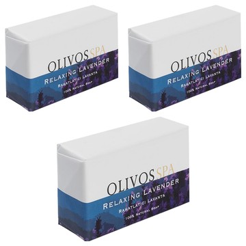 OLIVOS 奧莉芙的橄欖手工皂 86%特級橄欖油皂 舒壓薰衣草精油  175g  3個