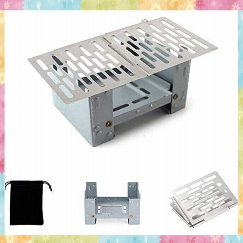 ポケットストーブ 固形燃料ストーブ 軽量 折りたたみ式 登山 料理用 釣り アウトドア バーベキュー用 防災グッ 通販 Lineポイント最大get Lineショッピング