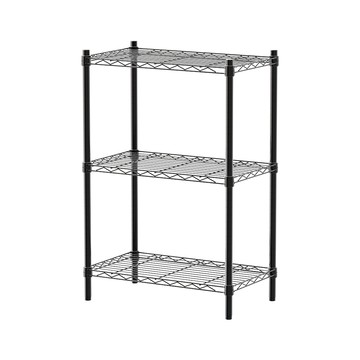 dayneeds 輕型 60x35x90cm三層烤漆波浪收納鐵架