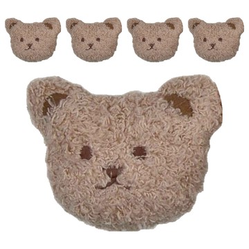 造型絨毛掛鉤  5個  25mm