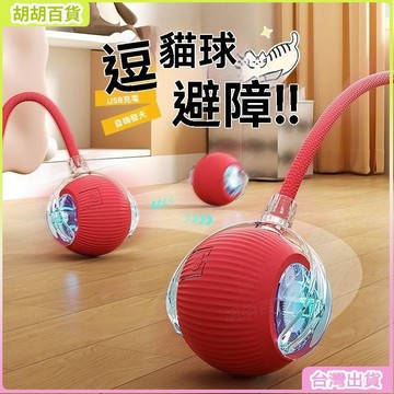 台灣出貨24H🔔智能逗貓球 自動逗貓球 貓咪玩具 智慧互動逗貓球 貓咪自嗨解悶神器 小貓滾滾自動電動神器充電式