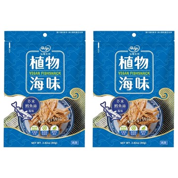 Hoya 弘陽食品 植物海味 芥末鱈魚絲  80g  2包