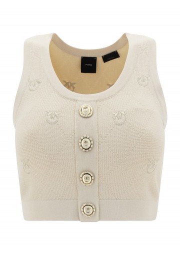 Pinko - Red Lion Top - Womens - Brown