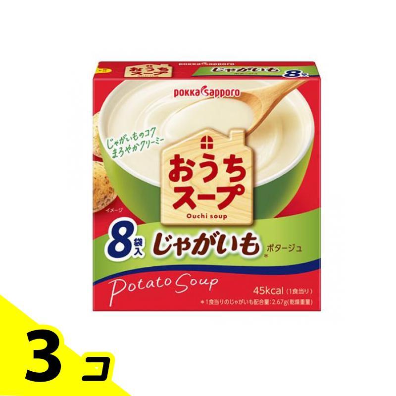 ポッカサッポロ おうちスープ じゃがいも 96g (8袋入) 3個セット