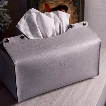 Mercury 再生皮紙巾面紙盒-灰色