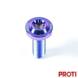 【PROTI】M8L22-U01 PROTI正鈦合金螺絲 鈦合金螺絲 正鈦合金螺絲 正鈦 藍鈦螺絲 飛碟頭