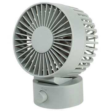 良瑞軒有限公司 USB桌上雙葉靜音風扇 CAFN0002BU ABS金屬材質  珊瑚藍