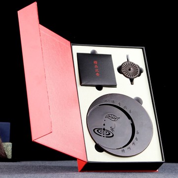 禪茶一味古典音樂香爐檀香線香臥香盒香薰爐茶壺音樂機帶藍牙香道