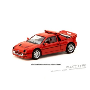 TARMAC WORKS 1/64 福特 Ford RS200 紅色 T64PR-001-RE 東海模型