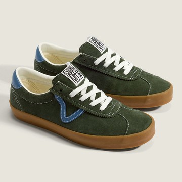 Sport Low 墨綠色/藍色滑板鞋