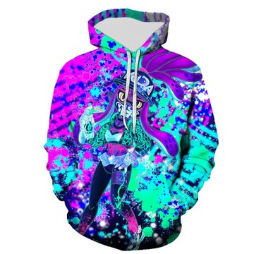 Sweatshirt 3D printed street cool coat運動衫3D印花街頭酷外套