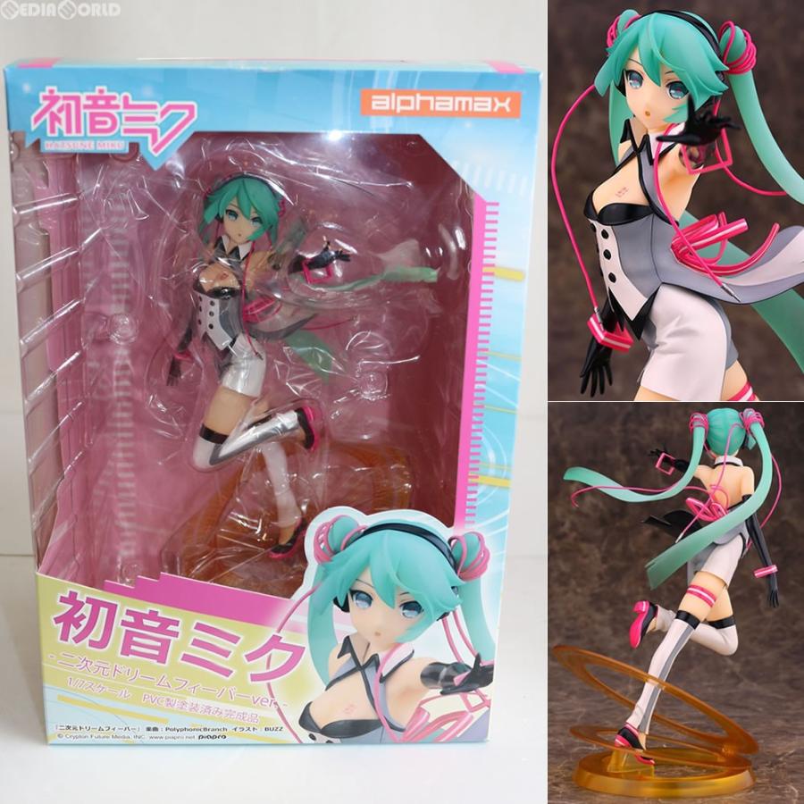 中古即納』{FIG}初音ミク -二次元ドリームフィーバーver.- VOCALOID(ボーカロイド) 1/7 フィギュア(AX-0128)  アルファマックス(20170201) | LINEブランドカタログ