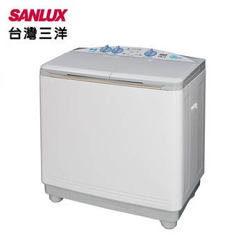 【SANLUX 台灣三洋】10/6.5KG雙槽洗衣機 SW-1068U