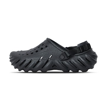 Crocs Echo Clog 男鞋 女鞋 黑色 輕量 防水 波波克駱格 洞洞鞋 卡駱馳 布希鞋 涼拖鞋 207937001