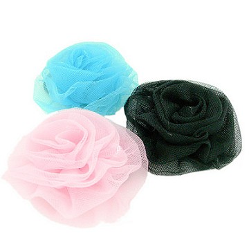 【Charme】手作 浪漫雪紡紗花朵造型髮束