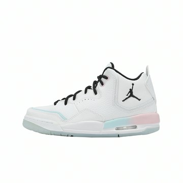 Nike 休閒鞋 Jordan Courtside 23 GS 大童 女鞋 白 粉紅 藍 氣墊