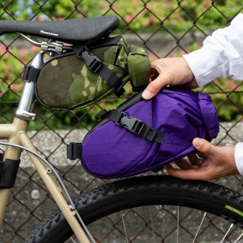 フェアウェザー FAIRWEATHER seat bag mini x-pac/purple | LINE