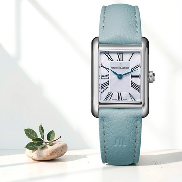 Maurice Lacroix 艾美錶 Fiaba Square 珍珠貝羅馬方形女錶-24X34mm FA1205-SS001-160-4