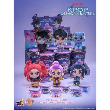 <蛋黃限定>✡️隔日到貨🦹🏻 Hot Toys cosbi K-POP 獵魔女團系列毛絨 盒玩 確認款 全新現貨