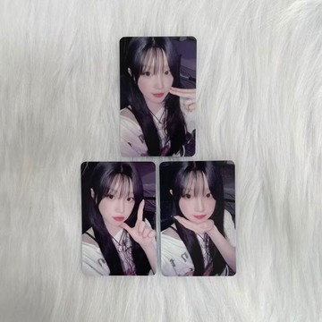 ⭐韓國代購正版⭐idle娃小卡宋雨琦 solo2yzy特典卡黑髮琦熱門熱賣