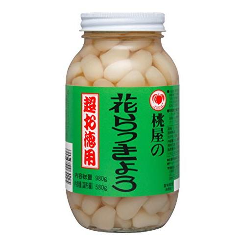 桃屋 花らっきょう 超お徳用 580g