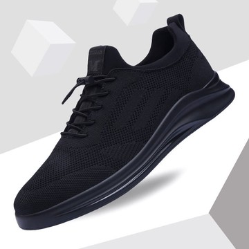 男鞋秋季潮鞋新款百搭網面運動棉鞋男士冬季休閑加絨保暖鞋子