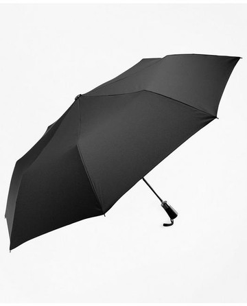 Brooks Brothers Men's Mini Umbrella | Black