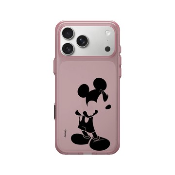 iPhone 17 Pro Max Clear (相機按鈕) 晶醺玫 - 迪士尼-米奇 Mickey - 黑標款-米奇只有黑色
