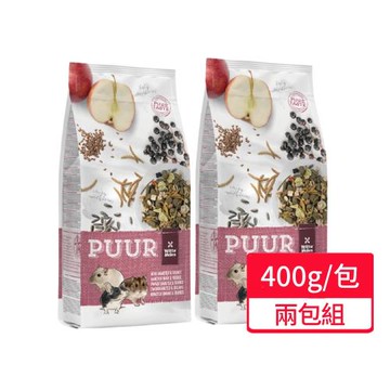 【Whitte Molen 荷蘭偉特】純天然迷你倉鼠飼料 400g/包;兩包組