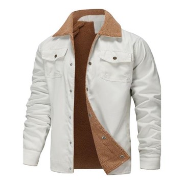 Trendy fleece jacket work jacket秋冬潮流加絨夾克工裝棉服外套