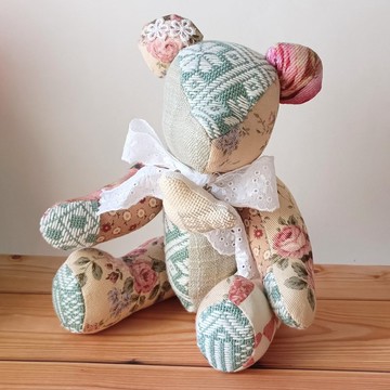 Kogin 刺繡泰迪熊 L 總刺繡 kogin 熊 garden