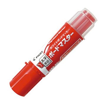百樂PILOT可換卡水白板筆/WMBM-18BMC-R/粗字平芯/紅/3.2mm