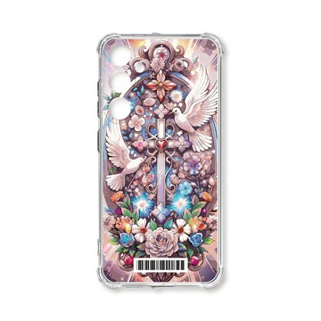 S23 系列殼 TRON 三星 S23 FE 十字架華麗金光閃閃  載具 四角防摔殼 手機殼