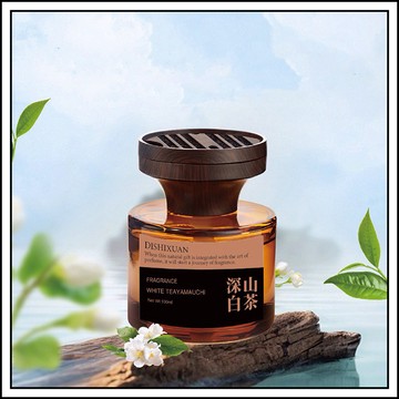 Flowers&Plants 精品級車載香氛精油x4組 (大容量110ML、高顏值車內香氛瓶、植物萃取持久淡香、D016)