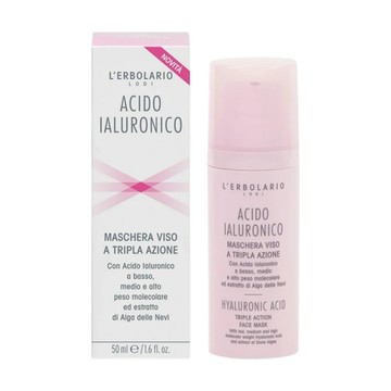 (預購) Lerbolario 蕾莉歐 三重透明質酸緊緻亮白面膜 50ml (LO150)
