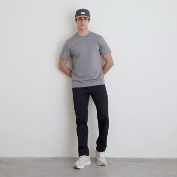 GIORDANO 男裝修身彈力卡其褲【多色任選】01115047