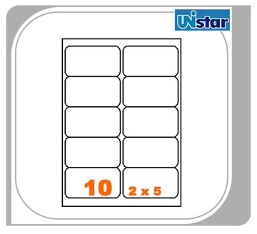 【量販10盒】裕德 電腦標籤  10格 US4268 三用標籤 列印標籤【領券滿額再折千12/31止】