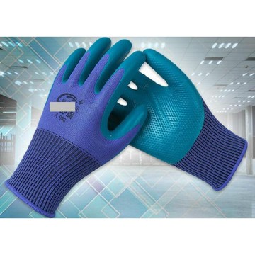 泥工手套防割實用加厚保暖防護舒適耐磨工地電焊工防水磨砂五指1入